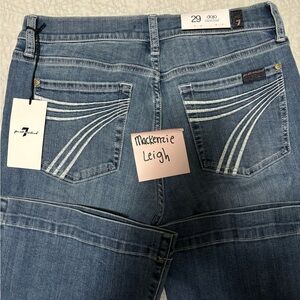 Brand new 7 for all Mankind Dojo Jeans.